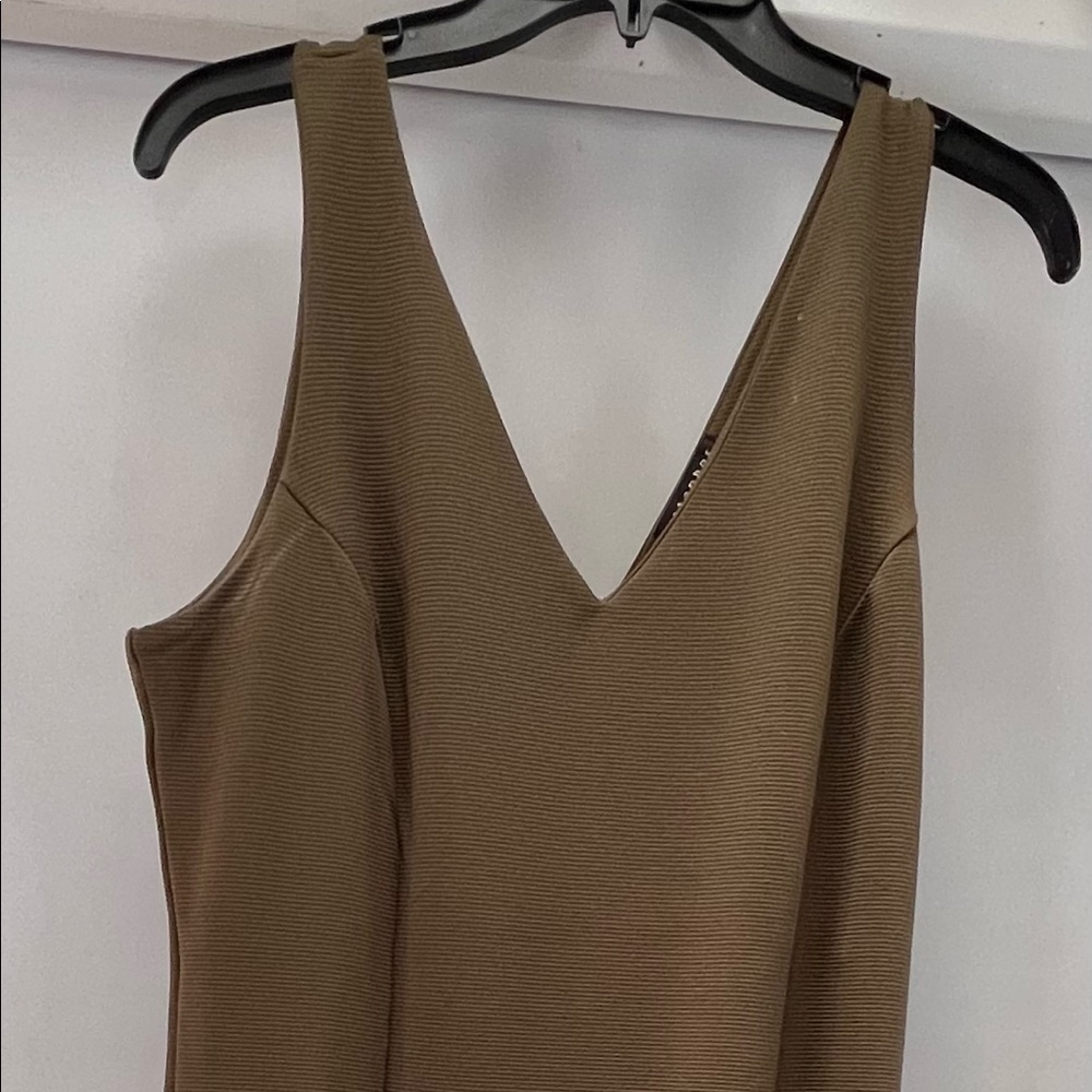 Metaphor Army  Green pencil dress.